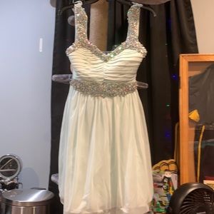 Beautiful blue short dress